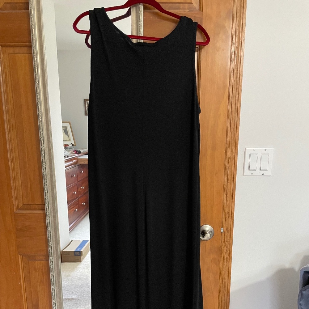 Black tank dress